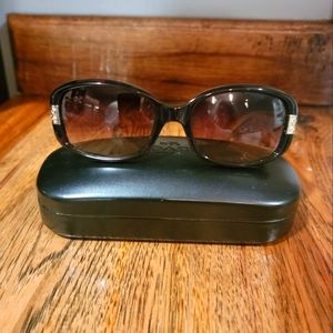 Women's Coach sunglasses, brown tortoise shell